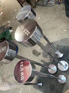 Hot bán cố định <span class=keywords><strong>Barbell</strong></span> thẳng Curl đào tạo Trọng lượng nâng miễn phí trọng lượng trong vòng 100kg - Product Image 5