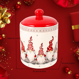 Cute Biodegradable <b>Christmas</b> Earphone Storage HDPE Fabric Tin <b>Box</b> Candy <b>Box</b> Cookie Chocolate Packaging New Year - Product Image 2