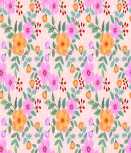 Hermosa tela de rayón con estampado floral multicolor para ropa de mujer, textura transpirable ligera y calidad de drapeado Premium - Product Image 1