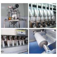 Machine d'emballage automatique de liquides à 4/6/8/10 voies pour la fabrication de bâtonnets glacés, de bonbons, de miel, de sachets de sauce et de gelée