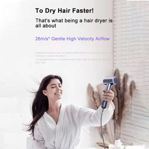 Sèche-cheveux Happy <span class=keywords><strong>Goo</strong></span> 1600W Salon One Step Volume Sèche-cheveux à vent puissant Sèche-cheveux électrique professionnel Sèche-cheveux d'usine - Product Image 3