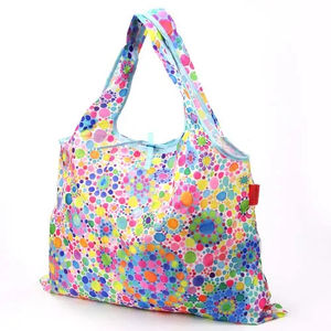 Sac de courses pliable en polyester portable, élégant, confortable et durable - Product Image 1