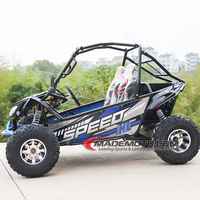Bricolage Karting Avec Quatre Places Karts 2 Places Moins De 500 Dollars Electrique Go Ka 3000W Grand Buggy Adulte Deux Places