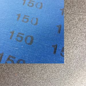 Lámina <span class=keywords><strong>de</strong></span> Tela Abrasiva <span class=keywords><strong>de</strong></span> Óxido <span class=keywords><strong>de</strong></span> Aluminio Negro <span class=keywords><strong>de</strong></span> Alta Resistencia, 1 mm, Impermeable, OEM - Product Image 1