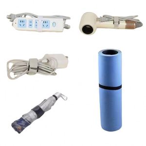 Sangle de fixation élastique en nylon réglable pour batteries, alimentations et câbles, avec fermeture auto-agrippante (Velcro) - Product Image 4