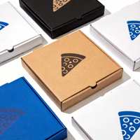 Boîte à pizza personnalisée de qualité alimentaire de 6, 7, 8, 9, 10, 11, 12, 13, 14, 15, 16, 17, 18, 19 pouces