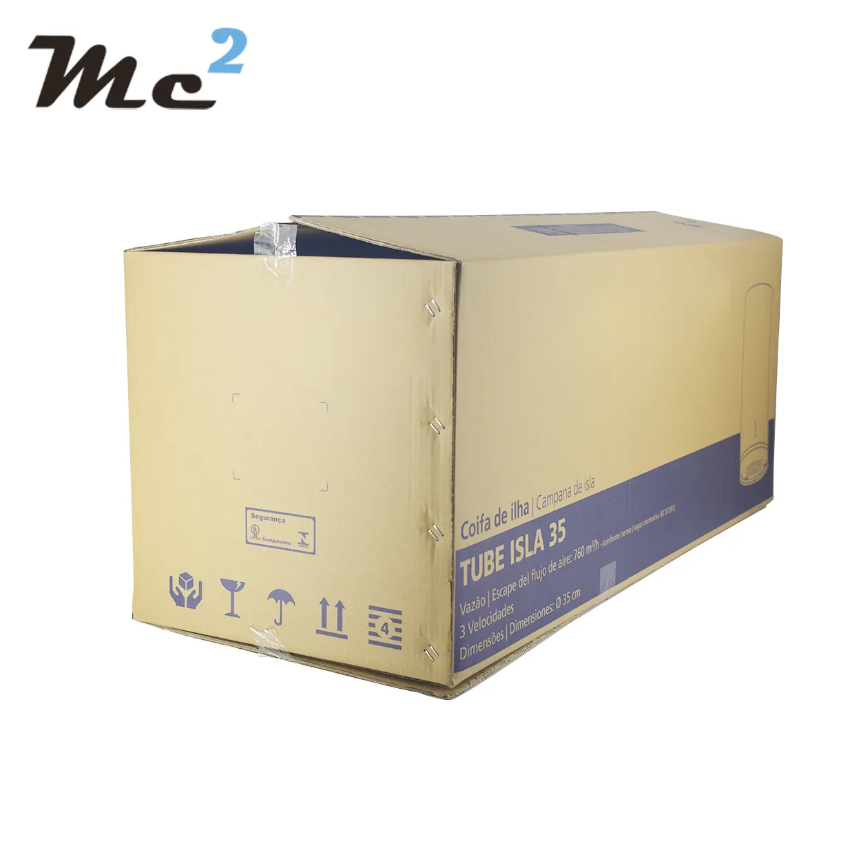 Caixas onduladas resistentes de alta qualidade baixa preço da impressão caixa de embalagem