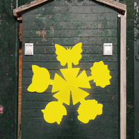 Pièges à abeilles écologiques jetables en plastique solide sans parfum, plaques collantes, capacité de 100 unités, contrôle des insectes, utilisation pendant 8 semaines, <20 m²