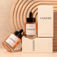 Flacons de fond de teint liquide pour maquillage personnalisés de 30 ml et 100 ml, flacons en verre avec pompe pour sérum, flacon cosmétique pour sérum, produit avec bouchon rond
