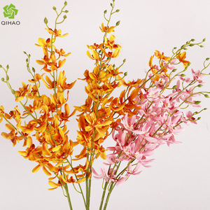 Flores Artificiales de Orquídea Vanda QIHAO, Alta Simulación, Decoración para Bodas y Hogar - Product Image 1