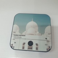 T8 pemutar Audio Quran Magnet kulkas portabel, perangkat ngaji Quran kualitas tinggi kompak Ideal untuk keluarga Muslim