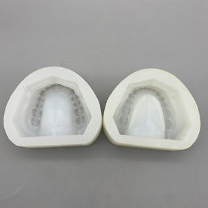 Dentale Full Mouth Standard Edentulous e Dentulous impronta stampi morbido in Silicone materiale per gesso denti modelli - Product Image 2