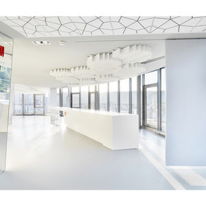 Nuovo Design di forma lunga arredamento di fascia alta ristorante Vintage contatori tavolo da Bar in oro - Product Image 3