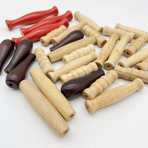 Fabricant de poignées en bois massif pour ustensiles de cuisine, poignées en bois avec trous traversants, outils de quincaillerie, poignées en bois pour - Product Image 1