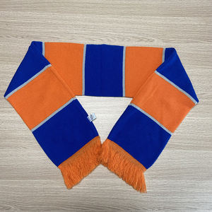 Écharpe de sport tricotée unisexe personnalisée en acrylique jacquard, légère, toutes saisons, carrée, coupe-vent, pour spectateurs de football et équipes - Product Image 4