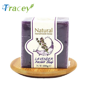 Saponetta Artigianale Naturale alla Lavanda 100g, Sapone Organico alle Erbe per Bagno e Pulizia del Viso - Product Image 3