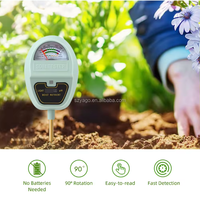 AUCUNE batterie requise 4 en 1 nutriment/lumière/ph/humidité testeur de nutriments du sol semis outil de test de sol de culture de légumes