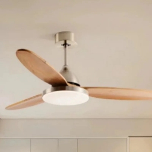 Bois massif pour salon et salle à manger, maison, plafonnier intégré, <span class=keywords><strong>ventilateur</strong></span> - Product Image 2