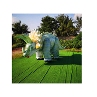 Ballon gonflable de dessin animé de grand dinosaure de publicité extérieure de BOYI
