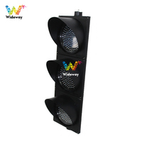 Semáforo de Seguridad Vial, Luz Intermitente LED Tricolor de 300 mm
