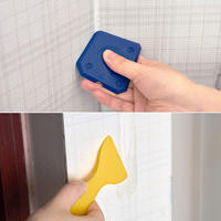 Kit d'outils de calfeutrage DIY 8 pièces de qualité professionnelle pour silicone et coulis, outils personnalisables OEM fabriqués au Zhejiang, Chine, avec marque personnalisée