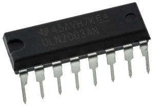 Transistor bipolar (BJT) ULN2003AN original, encapsulado 16-PDIP, 50V 0.5A, montaje a través de orificio, para aplicaciones de agencia - Product Image 2