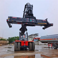 Kalmar Container Reach Stacker DRF450 DRT450, Original Suède Kalmar conteneur lourd chariot élévateur 45 tonnes 50t reach stacker chariot élévateur