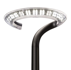 Lámpara LED de Jardín para Exteriores, Iluminación de <span class=keywords><strong>Caminos</strong></span>, Diseño Delgado de <span class=keywords><strong>Cuatro</strong></span> Brazos, Poste de PC, Estilo Coreano, para Parques, Corea del Sur, ROK, Espiral - Product Image 1