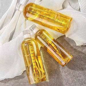 Coreano popolare salute tonico-Ginseng alta borosilicato bottiglia di vetro semplice elegante Stock Time scala bottiglia - Product Image 6