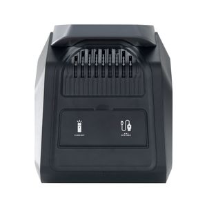 สถานีไฟฟ้าพกพา 1800W พร้อมแผงโซลาร์เซลล์ แบตเตอรี่ชนิด LiFePO4 สีดำ อะแดปเตอร์ AC อินเวอร์เตอร์ สำหรับใช้งานกลางแจ้ง ตั้งแคมป์ รถยนต์ และในบ้าน สีดำ - Product Image 5