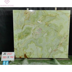 Dalles sculptées à la main en pierre naturelle d'onyx vert antique de luxe pour <span class=keywords><strong>des</strong></span> expositions sculpturales d'installations de galerie d'art - Product Image 6