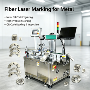 Full Auto Metal Iron Sheet Workstation Equipped With Fiber Laser Marking <b>Machine</b> Data Association and Defect Rejection - Product Image 2