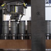 Machine de pliage de barres omnibus CNC LEADWIN avec logo personnalisé, importation CAD, garantie 1 an, épaisseur 15 mm, largeur 160 mm pour appareillage électrique