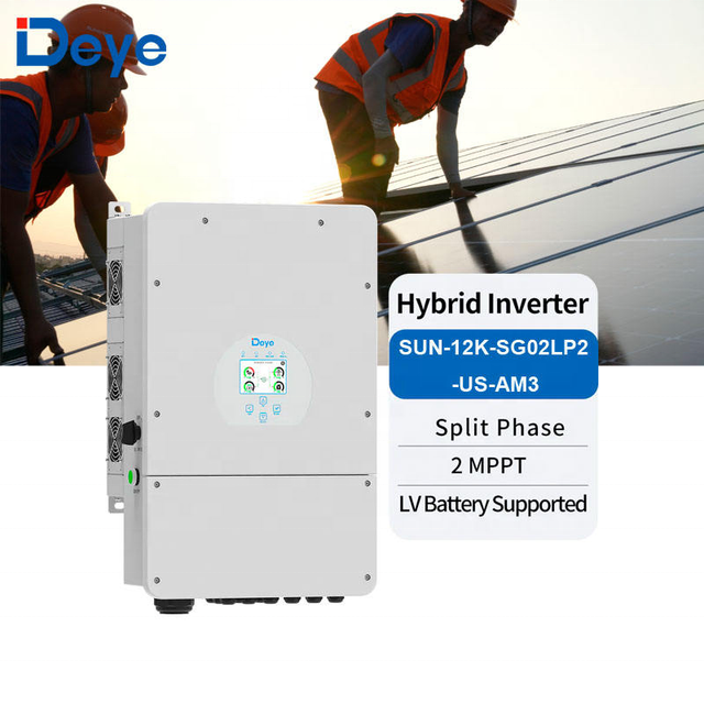 Hotsale for Hybrid Inverter SUN-5/6/7.6/8/10/12K-SG02LP2-US-AM2/AM3 5-12KW 97.6% Efficiency 120/240V Output US Warehouse Spot