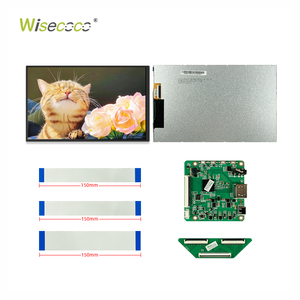 Wisecoco 10,1 дюймов 1280*800 Портативный сенсорный экран монитор двойной комплект ЖК-дисплей модуль с расширенным режимом - Product Image 4
