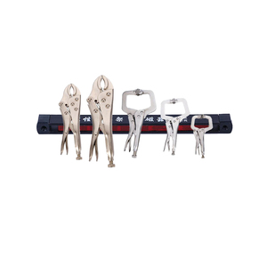 Magnetic Tool Holder Bar Storage Rack Hammers Wrenches Knife Holder Wall Mounted Garage Rail Organizer Socket