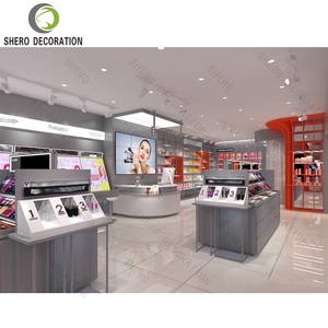 Soporte de escaparate de luz LED estilo <span class=keywords><strong>Pinky</strong></span> personalizado, Material de hierro de madera maciza de Metal MDF para centro comercial, <span class=keywords><strong>tienda</strong></span> minorista, Perfume - Product Image 6