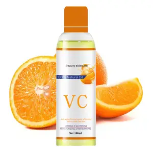 100% Aceite Corporal blanqueador natural hidratante vitamina C masaje cuidado de la piel aceite esencial