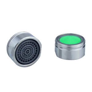 Accessoires de robinet de lavabo économiseur d'eau avec aérateur en acier inoxydable 304 et filtre en laiton au design moderne - Product Image 1