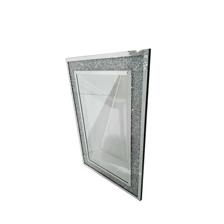 Crushed Diamanten heiß verkaufen billig YG Spiegel Home Decor Crystal Wohnzimmer Wand spiegel