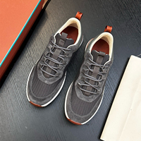 Sepatu Loafer Pria Kulit Asli Italia Original Craft, Sepatu Jalan Santai Tali Tipis, Alas Kaki Pria untuk Semua Musim