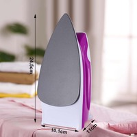Fer à repasser électrique portable WINNING STAR ST-5009 rose, fil domestique, sec, 100W, 12V, avec câble en caoutchouc de 1,5m