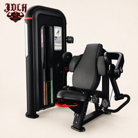 Machine à curls des biceps assis avec poignées indépendantes pour l'entraînement de force en salle de sport commerciale
