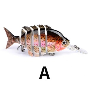 <span class=keywords><strong>Leurre</strong></span> de pêche personnalisé à 6 segments, type bib, pour la pêche au prédateur - Product Image 2