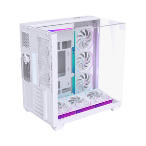 Gabinete de Torre Completa ATX Lovingcool, Económico, Diseño de 3 Lados de Vidrio, Alta Compatibilidad, Soporte <span class=keywords><strong>para</strong></span> AIO de 360 mm <span class=keywords><strong>para</strong></span> Fabricantes de <span class=keywords><strong>PC</strong></span> - Product Image 4