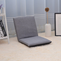 Chaise pliante portable en tissu coloré pour une utilisation en intérieur et en extérieur, pour la maison, le bureau, le salon, la chambre ou l'hôtel