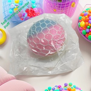 Jouet anti-stress viral : Perles colorées en caoutchouc absorbant l'eau, jouet sensoriel en forme de raisin pour enfants et adolescents, goutte d'eau - Product Image 4