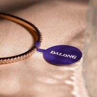 Vente Flash : Étiquettes autocollantes personnalisées écologiques et imperméables pour bijoux, avec logo estampé à chaud en or et code-barres, pour lunettes