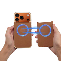 Étui de téléphone de luxe magnétique sans fil imprimé en liège Denior compatible avec les séries Apple 17/16/15/14/13, amovible et remplaçable