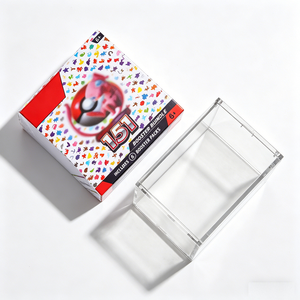 Best Seller Clear Acrylic Magnetic Display <b>Box</b> Protective Case for TCG <b>Collection</b> - Product Image 4